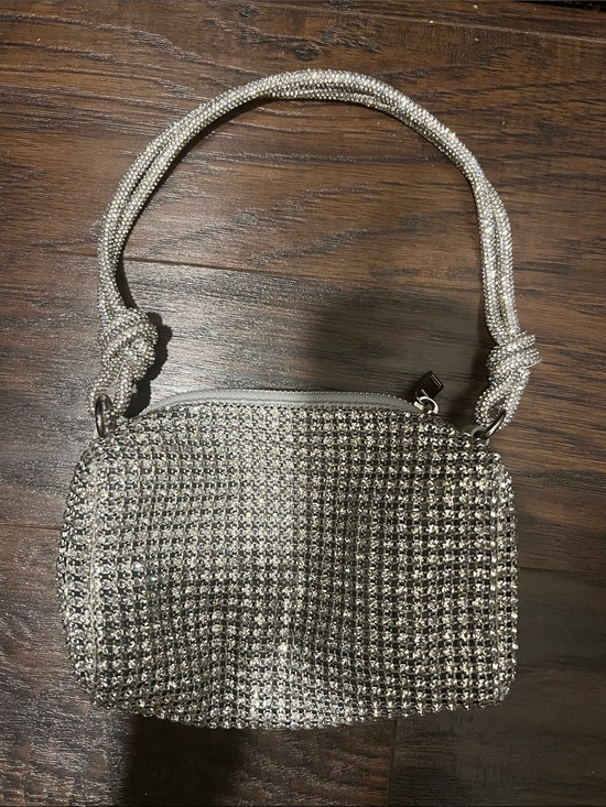 Scoop Handbags - Scoop Crystal Mesh Evening Mini Bag